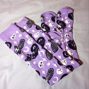 Killstar knee high socks